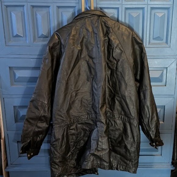 C29 PROPERTY Black Leather Jacket - Picture 6 of 6